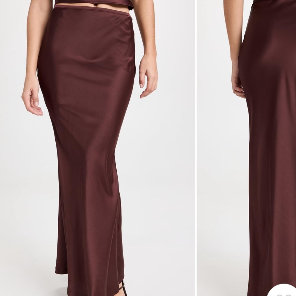 Lioness Chocolate Brown Maxi Skirt